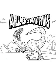 Dinosaur coloring page 45 - Free printable