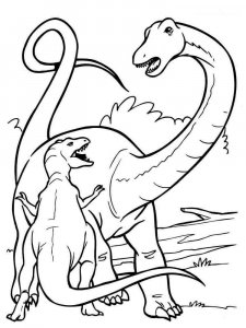 Dinosaur coloring page 48 - Free printable