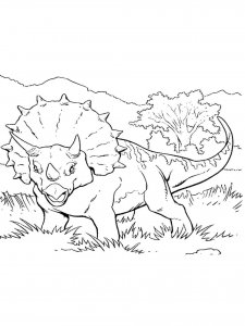Dinosaur coloring page 49 - Free printable