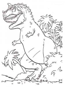 Dinosaur coloring page 50 - Free printable