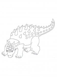 Dinosaur coloring page 51 - Free printable