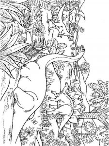 Dinosaur coloring page 53 - Free printable