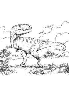 Dinosaur coloring page 54 - Free printable