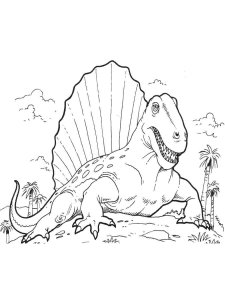 Dinosaur coloring page 56 - Free printable