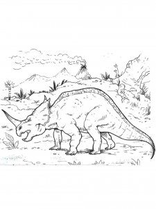 Dinosaur coloring page 57 - Free printable
