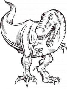 Dinosaur coloring page 60 - Free printable