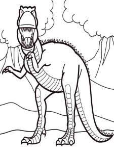 Dinosaur coloring page 66 - Free printable