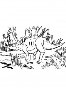 Dinosaur coloring page 78 - Free printable