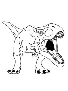 Dinosaur coloring page 81 - Free printable