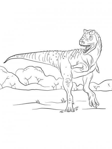 Dinosaurs coloring pages