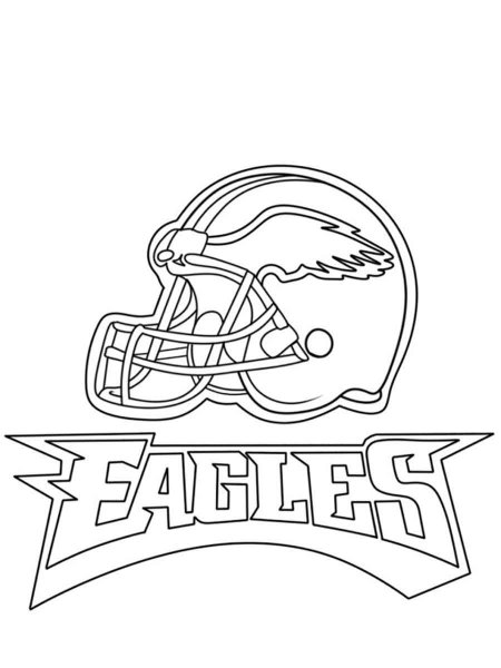 Football Helmet coloring pages