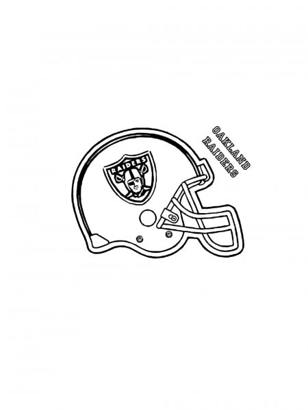 Football Helmet coloring pages