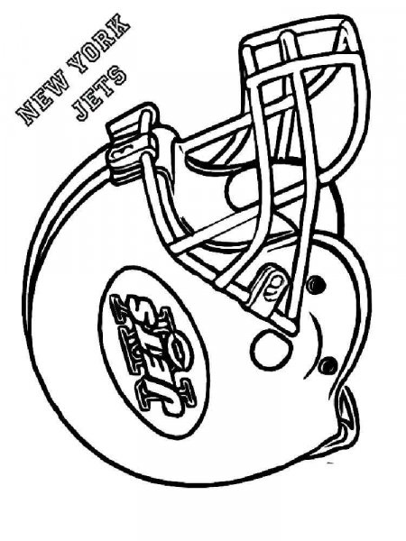 Football Helmet coloring pages