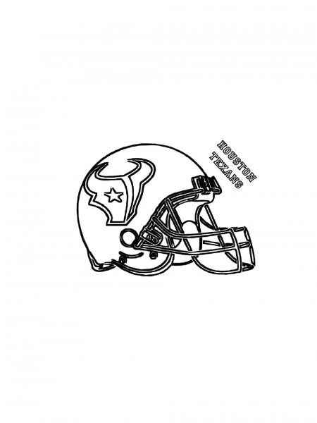 Football Helmet coloring pages