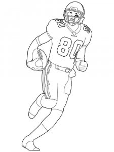 Football Player coloring page 10 - Free printable