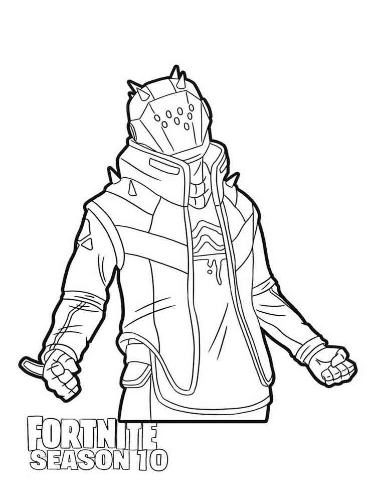Coloring Pages For Fortnite