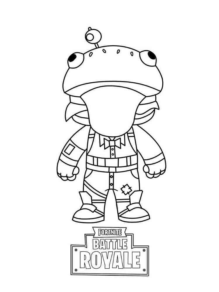 fortnite coloring pages to print