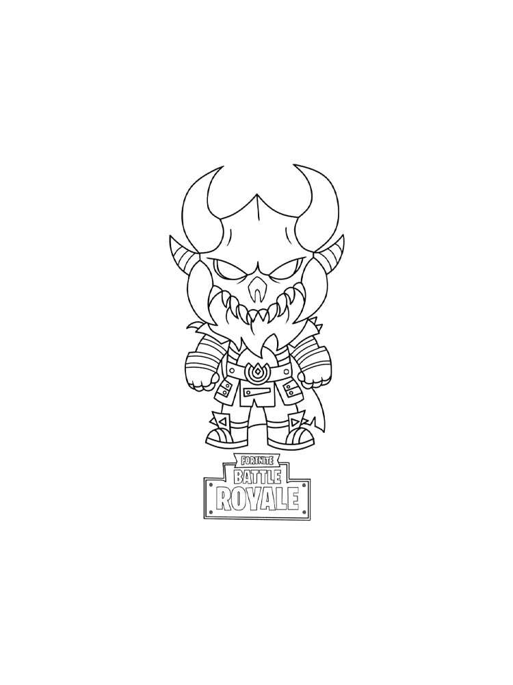 Fortnite coloring pages