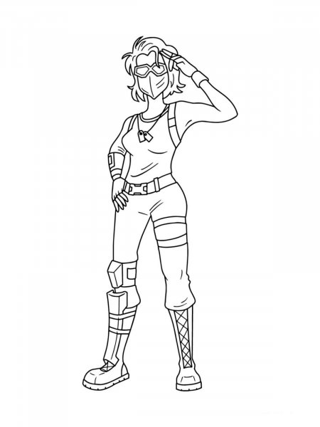 Fortnite coloring pages