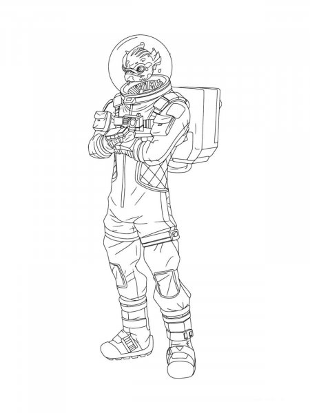 Fortnite coloring pages