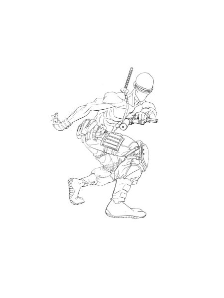 Gi Joe coloring pages