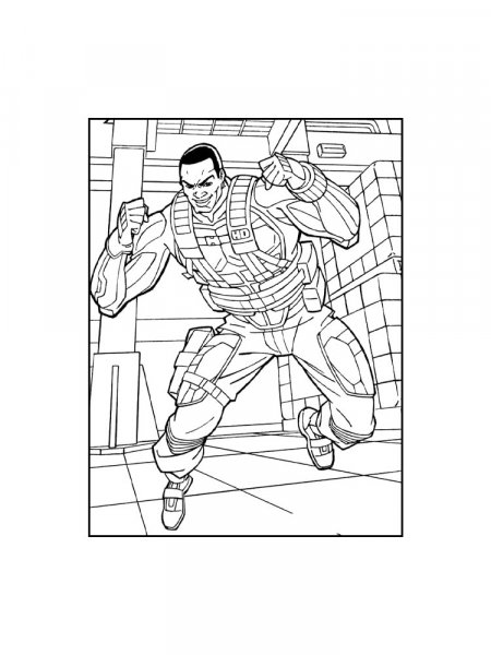 Gi Joe coloring pages