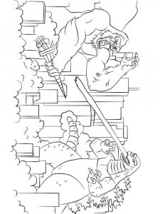 Godzilla coloring page 17 - Free printable