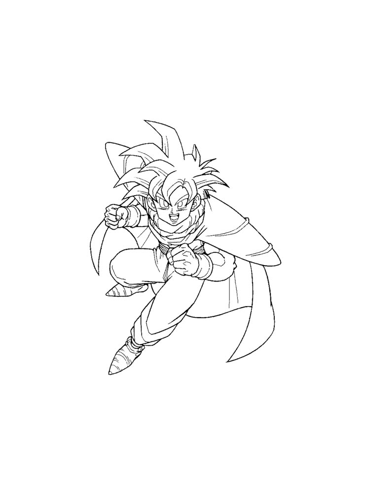 Goku Coloring Pages