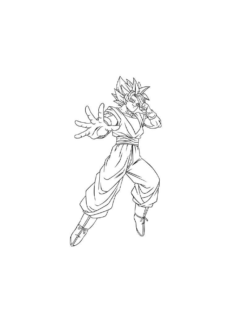 Goku Coloring Pages