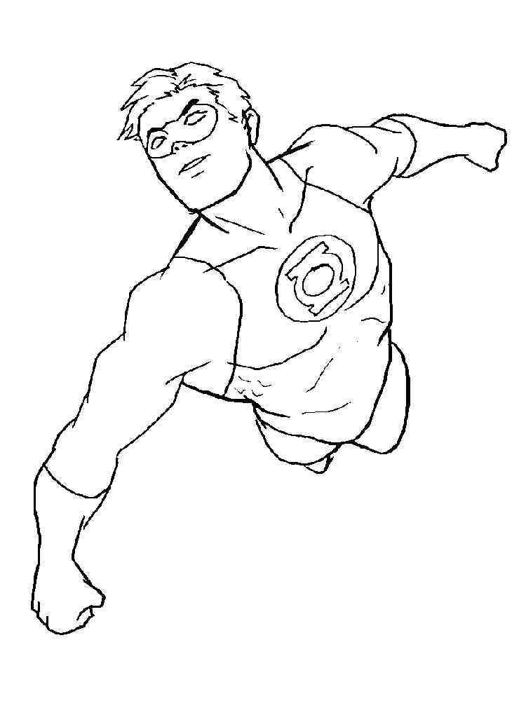 Download Green Lantern coloring pages. Free Printable Green Lantern coloring pages.