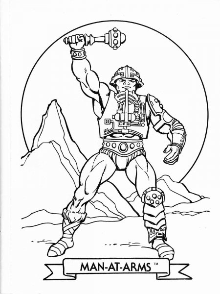 He Man coloring pages