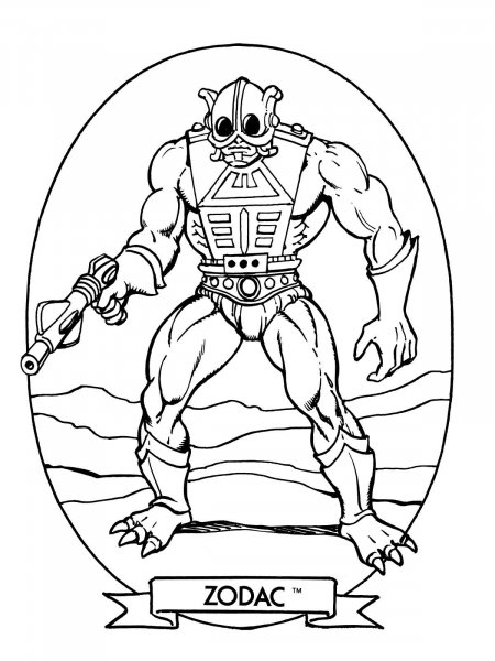 He Man coloring pages