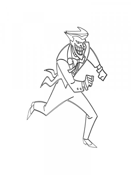 Joker coloring pages