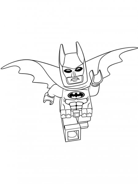 Lego Batman coloring pages