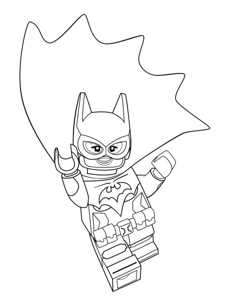 Lego Batman Coloring Pages