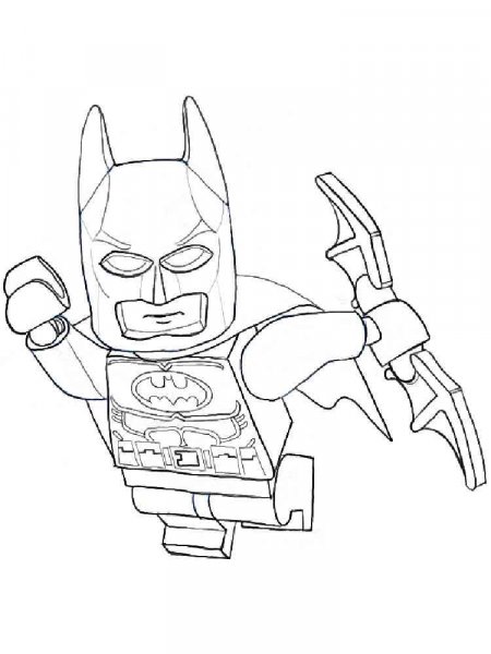 Lego Batman coloring pages