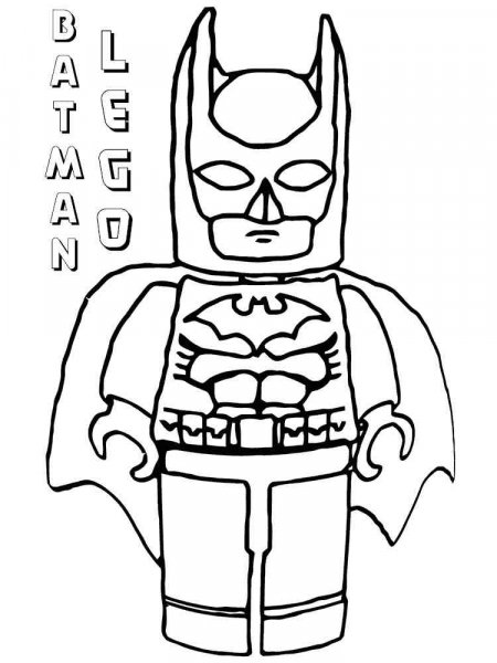 Lego Batman coloring pages