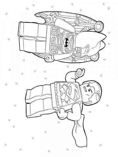 Lego Batman coloring pages