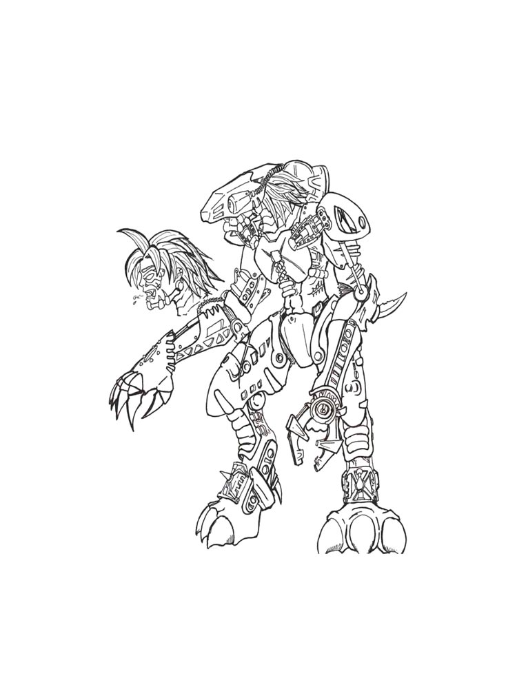 Lego Bionicle Coloring Pages Free Printable Lego Bionicle Coloring Pages