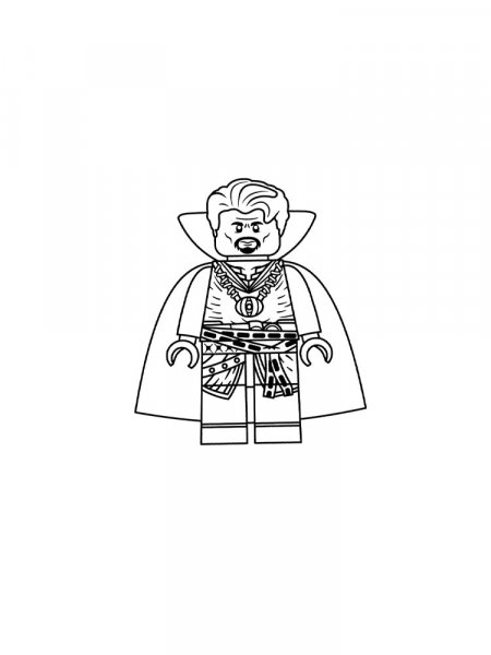 Lego Marvel Coloring Pages