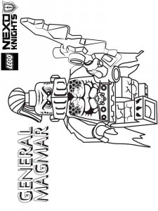 Lego Nexo Knight coloring page 11 - Free printable