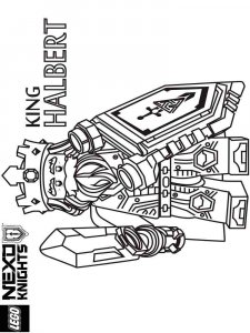 Lego Nexo Knight coloring page 13 - Free printable