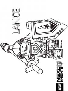 Lego Nexo Knight coloring page 14 - Free printable