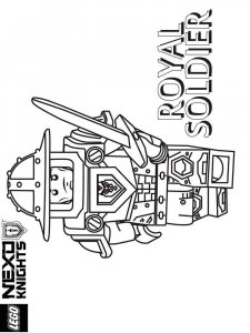 Lego Nexo Knight coloring page 19 - Free printable