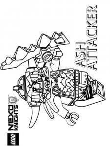 Lego Nexo Knight coloring page 2 - Free printable