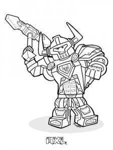 Lego Nexo Knight coloring page 24 - Free printable