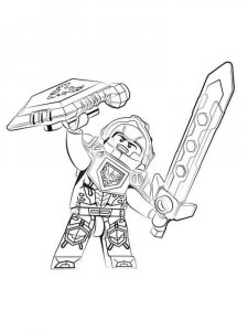 Lego Nexo Knight coloring page 25 - Free printable