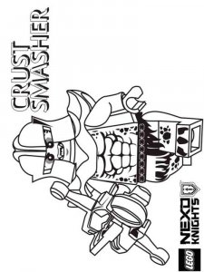 Lego Nexo Knight coloring page 26 - Free printable