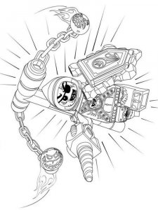 Lego Nexo Knight coloring page 29 - Free printable
