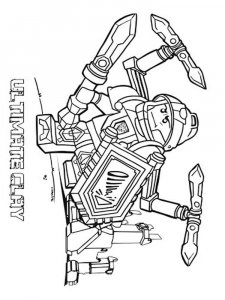 Lego Nexo Knight coloring page 34 - Free printable